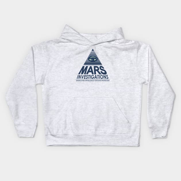 Mars Investigation Kids Hoodie by GarBear Designs